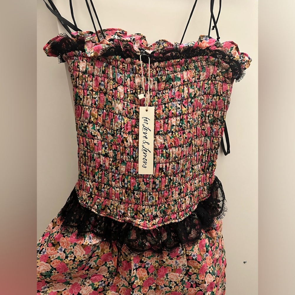For Love and Lemons Juanita Mini Dress